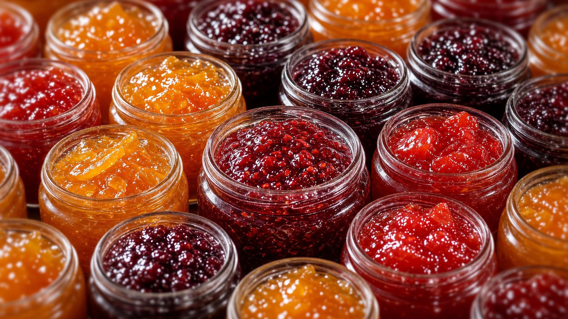 Jams, a farm-made prepared food item
