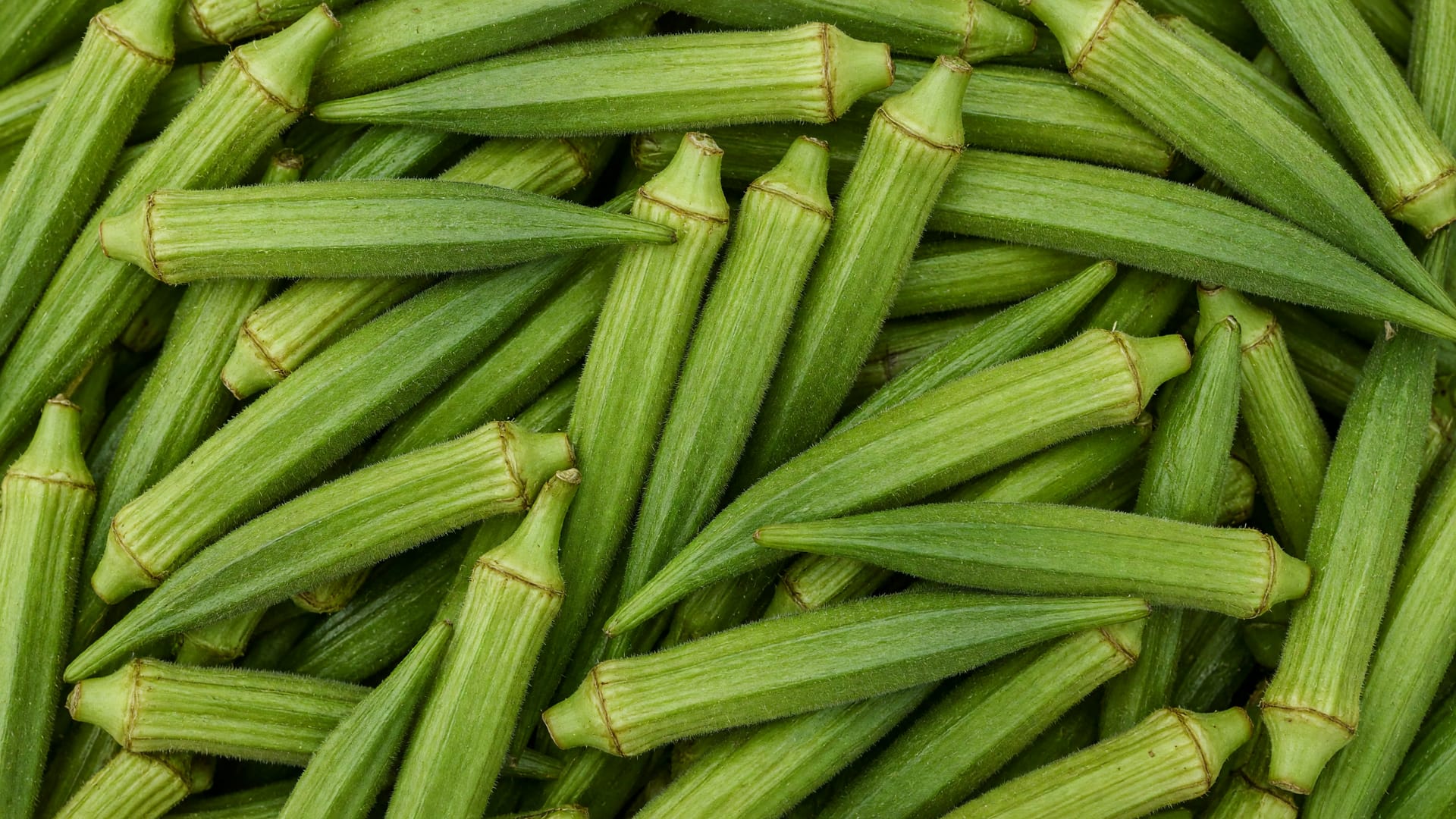 Okra, a fresh produce item