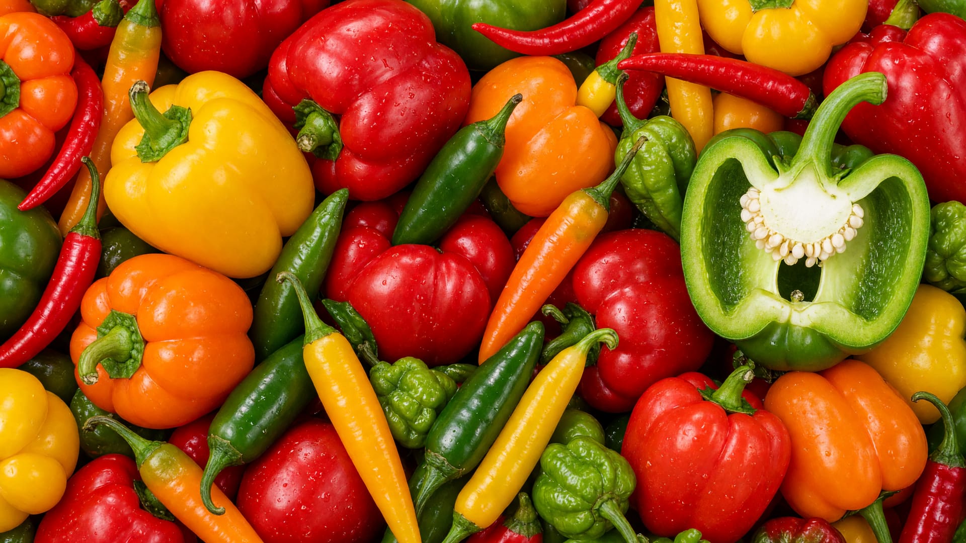 Peppers, a fresh produce item